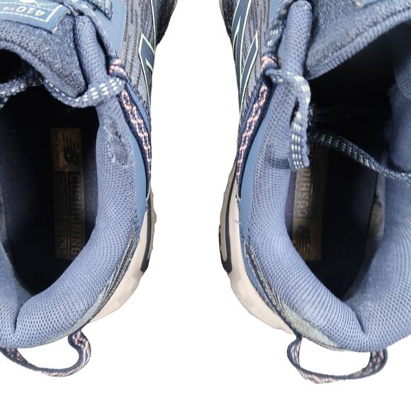 New Balance Shoe Women 7.5 Athletic Trail Running Sneaker All Terrain 410v6 Blue - Picture 11 of 16
